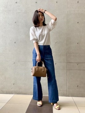 「ミニボストン」｜本社 プレスさん（レディース・164cm）の秋コーディネート