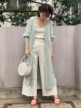 本社 プレスさん（レディース・155cm）の春コーディネート