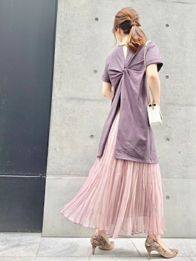 本社 プレスさん（レディース・162cm）の春コーディネート