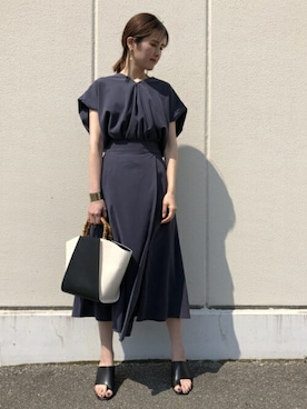 本社 プレスさん（レディース・165cm）の春コーディネート