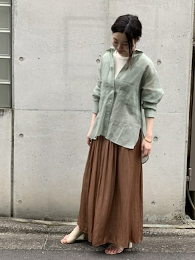 本社 プレスさん(レディース・160cm)の春コーディネート