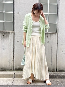 本社 プレスさん（レディース・155cm）の春コーディネート