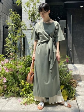 本社 プレスさん（レディース・164cm）の春コーディネート