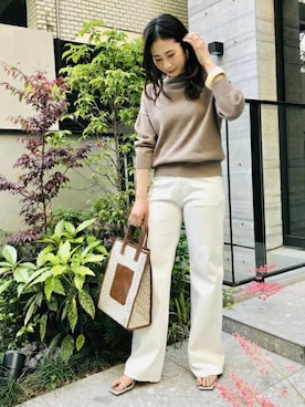 本社 プレスさん（レディース・161cm）の春コーディネート