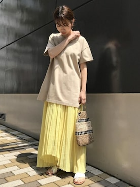 本社 プレスさん（レディース・155cm）の春コーディネート