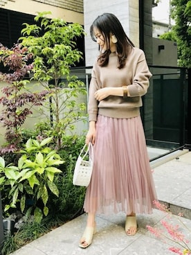 本社 プレスさん(レディース・161cm)の春コーディネート