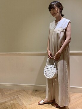 本社 プレスさん（レディース・162cm）の夏コーディネート