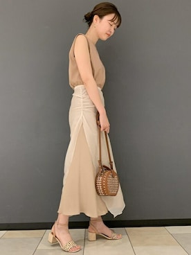 本社 プレスさん（レディース・160cm）の夏コーディネート