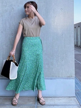 本社 プレスさん（レディース・155cm）の夏コーディネート