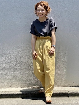 本社 プレスさん（レディース・155cm）の夏コーディネート