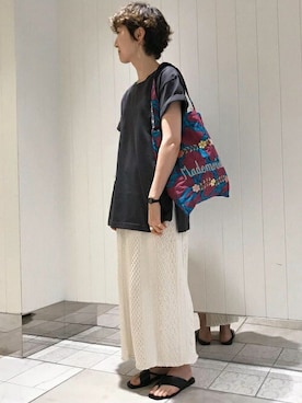 本社 プレスさん（レディース・162cm）の夏コーディネート