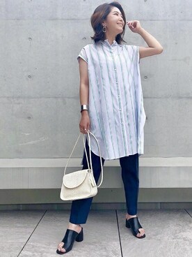 本社 プレスさん(レディース・150cm)の夏コーディネート