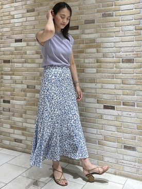 本社 プレスさん（レディース・158cm）の夏コーディネート