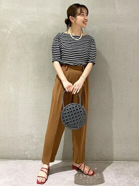 本社 プレスさん（レディース・155cm）の夏コーディネート