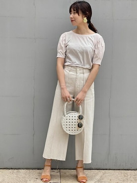 本社 プレスさん（レディース・165cm）の夏コーディネート