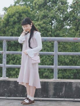 Memokyanさん（レディース・158cm）の春コーディネート