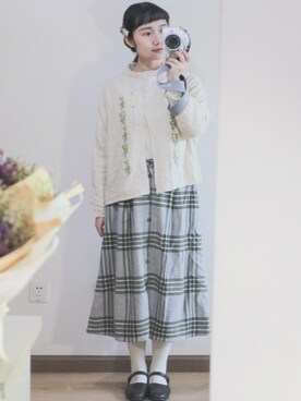 Memokyanさん（レディース・158cm）の春コーディネート