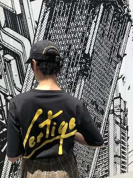 「ETUDES（エチュード）のアイテム」を使った、nano・universe 鳴海有加さん（レディース・164cm）の春コーディネート