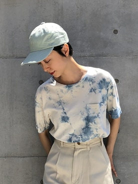 「MAISON Birth（メゾンバース）のアイテム」を使った、nano・universe 鳴海有加さん（レディース・164cm）の春コーディネート