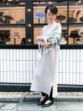 nano・universe 鳴海有加さん（レディース・164cm）の夏コーディネート