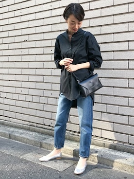 nano・universe 鳴海有加さんのコーディネート