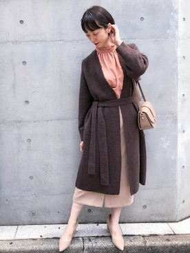 nano・universe 鳴海有加さんのコーディネート