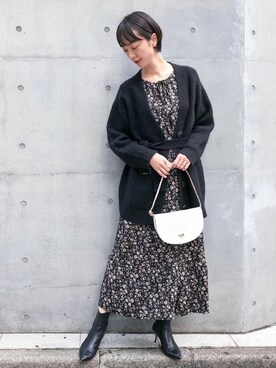 nano・universe 鳴海有加さんのコーディネート