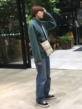 「DAKINE（ダカイン）のアイテム」を使った、さゆぽんさん（レディース・163cm）の冬コーディネート