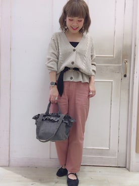 studio CLIP那覇♡mikityさん（レディース・160cm）の秋コーディネート