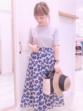 studio CLIP那覇♡mikityさん（レディース・158cm）の春コーディネート