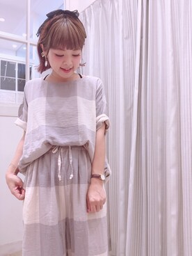 studio CLIP那覇♡mikityさん(レディース・158cm)の夏コーディネート