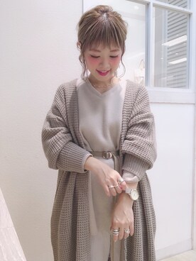 studio CLIP那覇♡mikityさん(レディース・158cm)の冬コーディネート