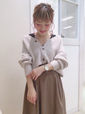 studio CLIP那覇♡mikityさん（レディース・158cm）の冬コーディネート