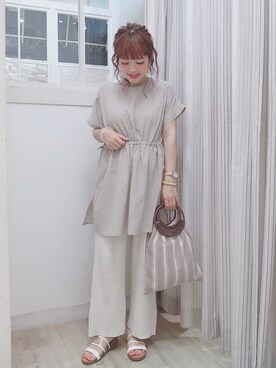 studio CLIP那覇♡mikityさん（レディース・157cm）の夏コーディネート