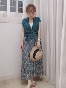 studio CLIP那覇♡mikityさん（レディース・157cm）の夏コーディネート