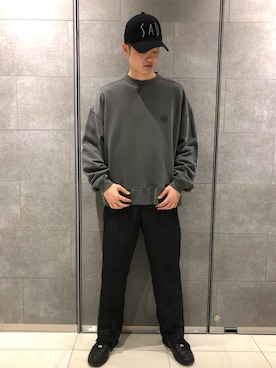 「渋谷PARCO」｜Kazuki Yanaiさん（メンズ・182cm）の春コーディネート