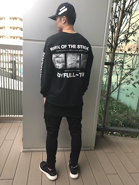「L.H.P Private Brand（エルエイチピープライベートブランド）のアイテム」を使った、Kazuki Yanaiさん（メンズ・182cm）の春コーディネート