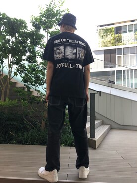 「L.H.P Private Brand（エルエイチピープライベートブランド）のアイテム」を使った、Kazuki Yanaiさん（メンズ・182cm）の夏コーディネート