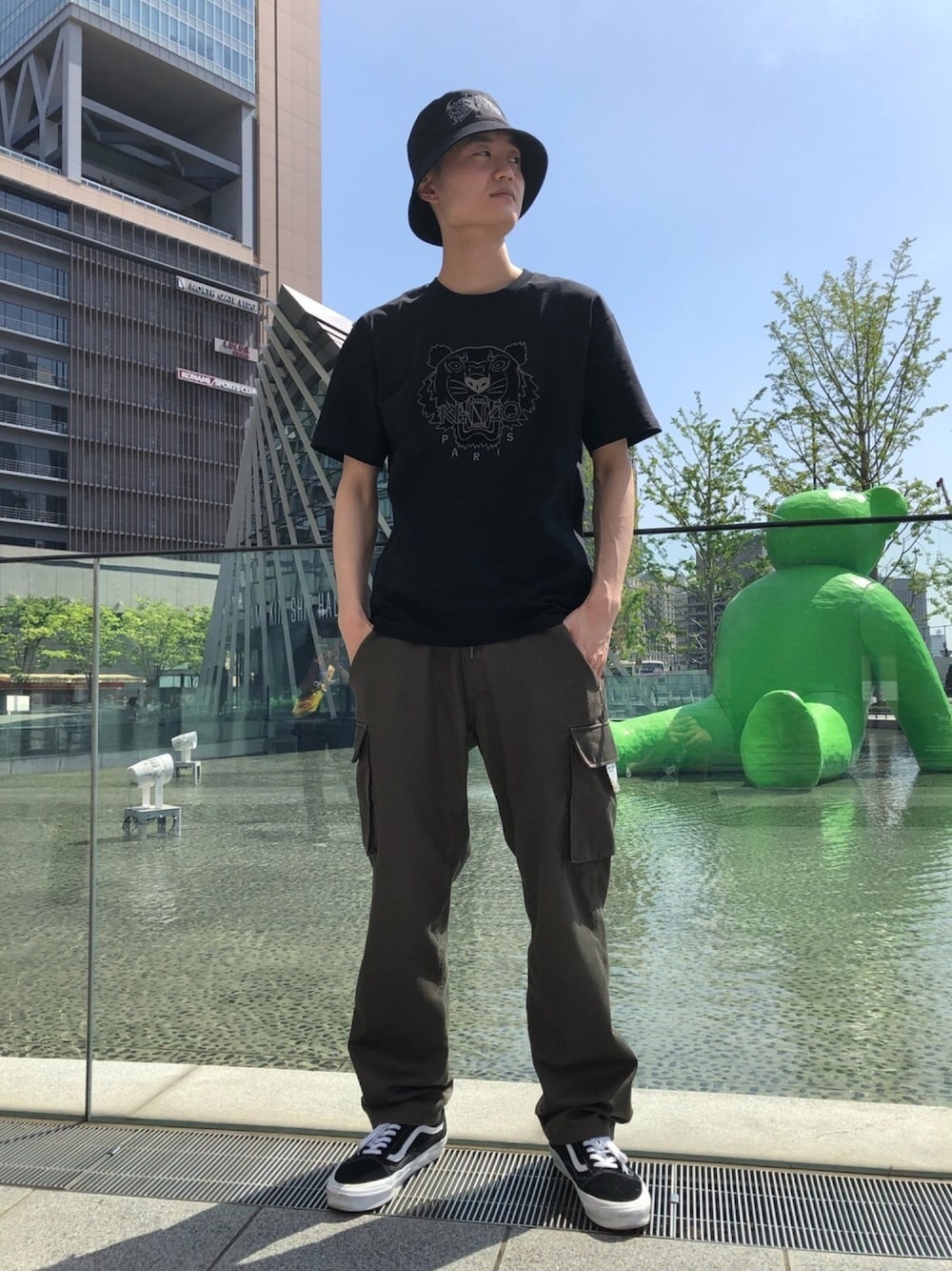 KENZO（ケンゾー）の「KENZO/ケンゾー/タイガー刺繍ルーズT