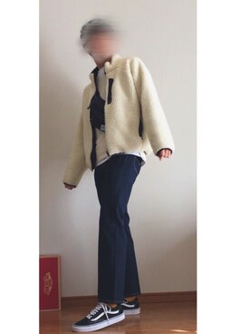 「アイテム（ブルゾン）」を使った、かぁくんさん（メンズ・175cm・10代）の冬コーディネート