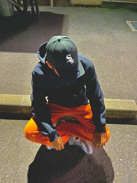 「アイテム（帽子）」を使った、shunya621さん（メンズ・175cm・10代）の春コーディネート