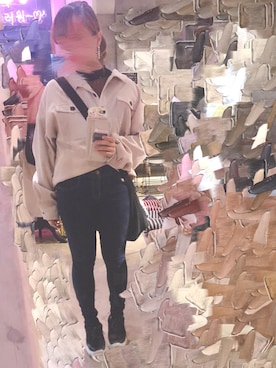 Kahanaさん（レディース・156cm）の冬コーディネート