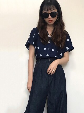 マウジー★M_リネンシャツ★オフホワイトF マウジー☆M_リネンシャツ☆オフホワイトF MOUSSY SHEER SHORT