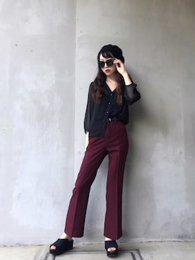 MORさん（レディース・165cm）の夏コーディネート