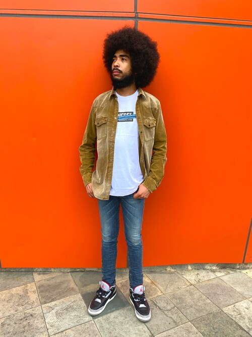 Diesel キャナルシティopashellさんのデニムパンツを使ったコーディネート Zozotown