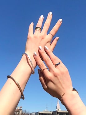 「イアパピヨネ」｜「アイテム（アクセサリー）」を使った、ear_yamadaさん（レディース・159cm）の春コーディネート