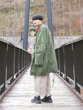 「ハラチ」｜ユウヤさん（メンズ・172cm）の冬コーディネート