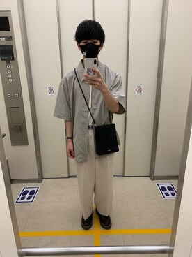 「Neutralcolor（ニュートラルカラー）のアイテム」を使った、ますたぁさん（メンズ・168cm）の夏コーディネート