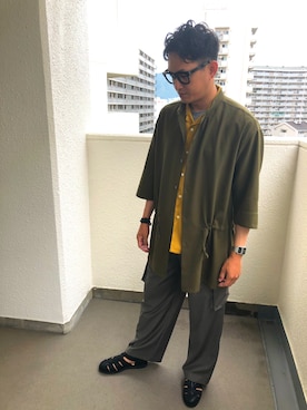 Sup.Stoneさん（メンズ・170cm）の夏コーディネート