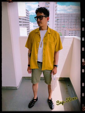 Sup.Stoneさん（メンズ・170cm）の夏コーディネート